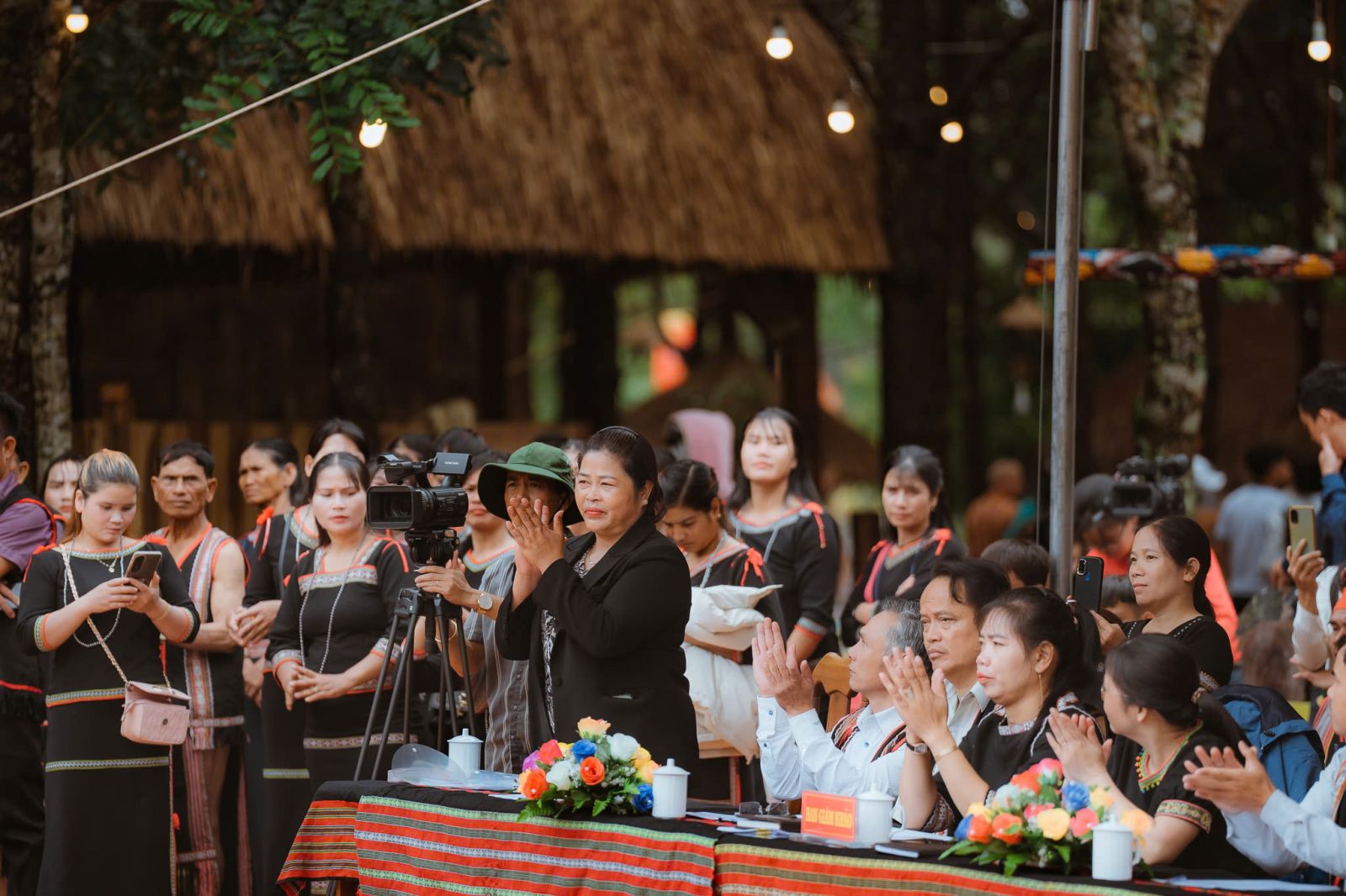  The opening of the Gong and Xoang Competition for ethnic minorities in Kon Plong District, the second time, in 2024.