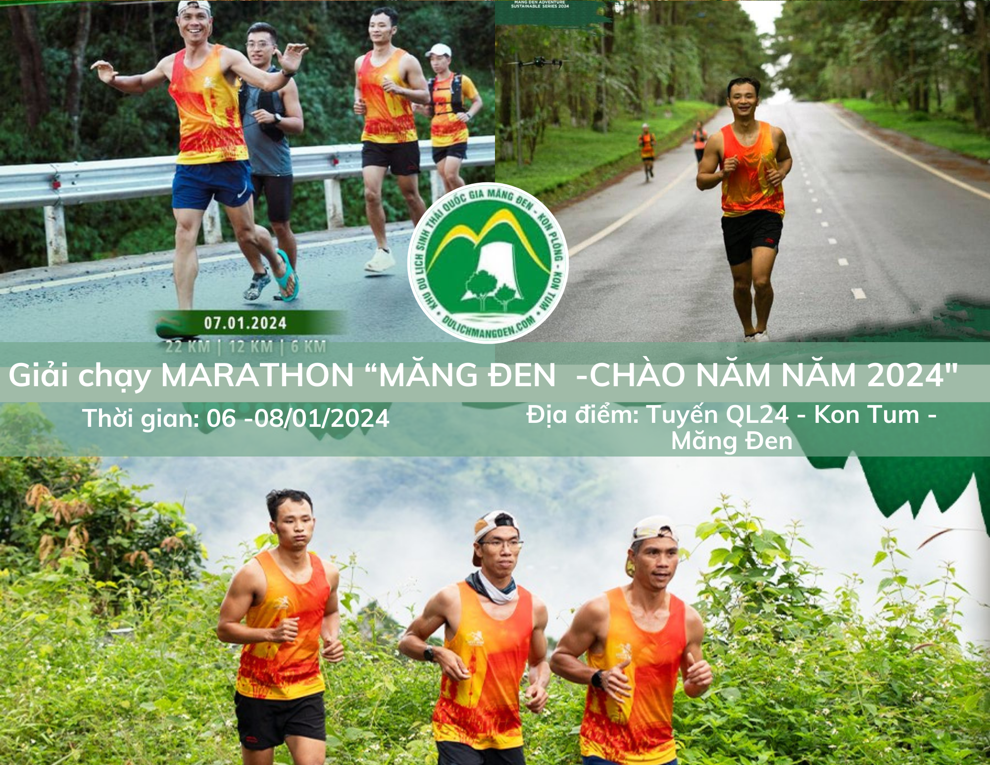 Marathon "Mang Den - Hello 2024"