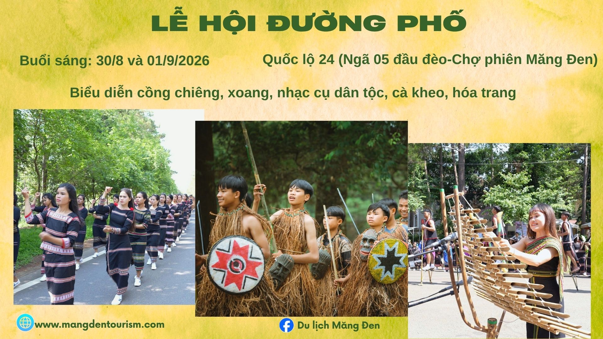 Lễ hội đường phố Măng Đen