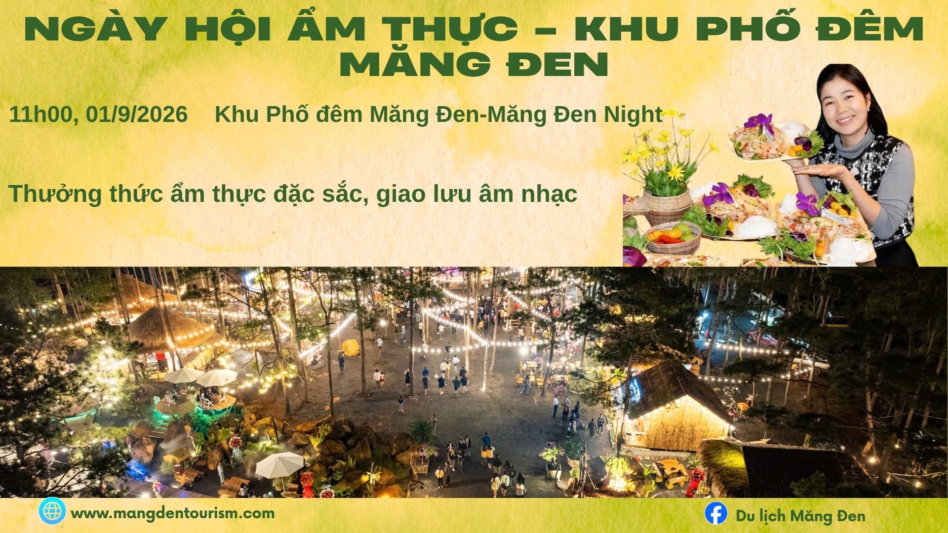 Chương trình văn hóa – nghệ thuật Khu phố đêm Măng Đen